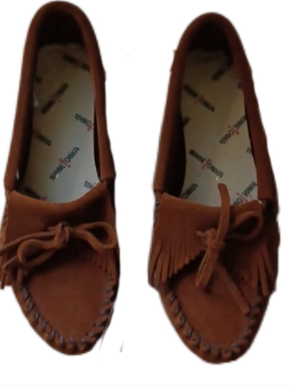- Minnetonka Classic Brown Moccasins Women's Size 5